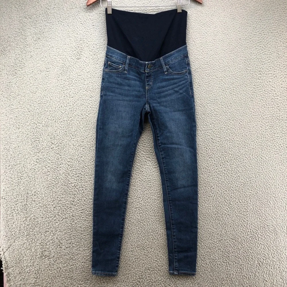 7 For All Mankind Gap Maternity Jeans Lot Womens 25 Bundle Black Blue Skinny